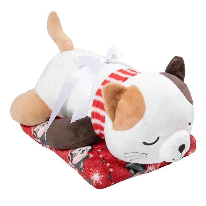 Ens Peluche Couverture Chat