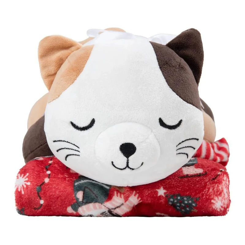 Ens Peluche Couverture Chat