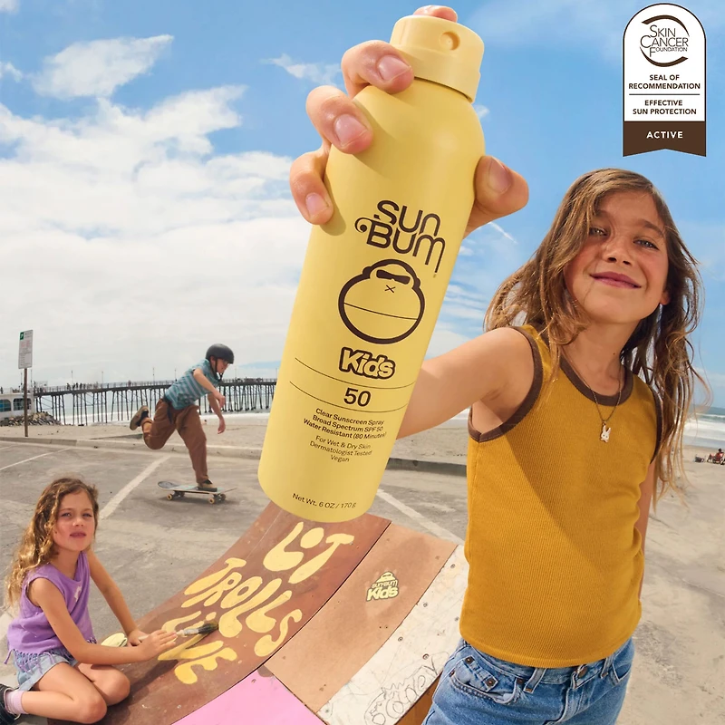 Kids SPF 50 Clear Sunscreen Spray