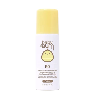 Baby Bum Mineral SPF 50 Roll-On Sunscreen