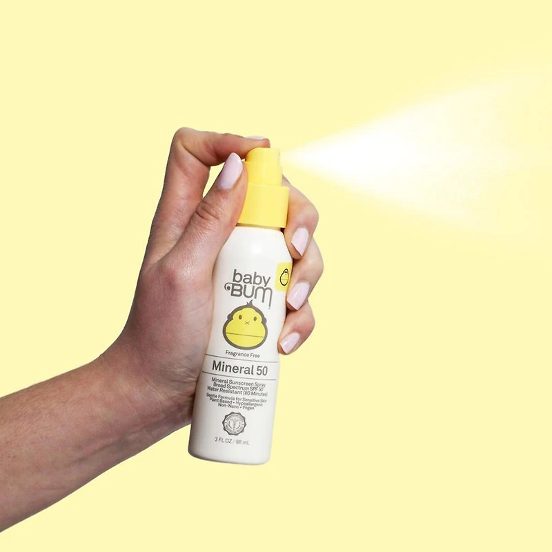 Crème Solaire Minéral Vaporisateur FPS 50 Sans Fragrance