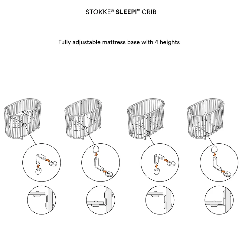 Stokke® Sleepi™ Bed V3 - White