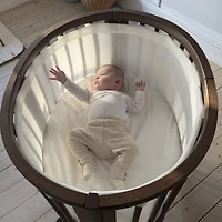 Stokke® Sleepi™ Mini​ Crib Bundle with Mattress​ V3 - Warm Brown