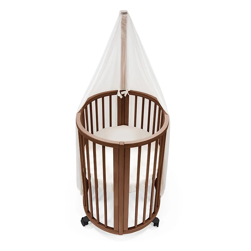Stokke® Sleepi™ Mini​ Crib Bundle with Mattress​ V3 - Warm Brown