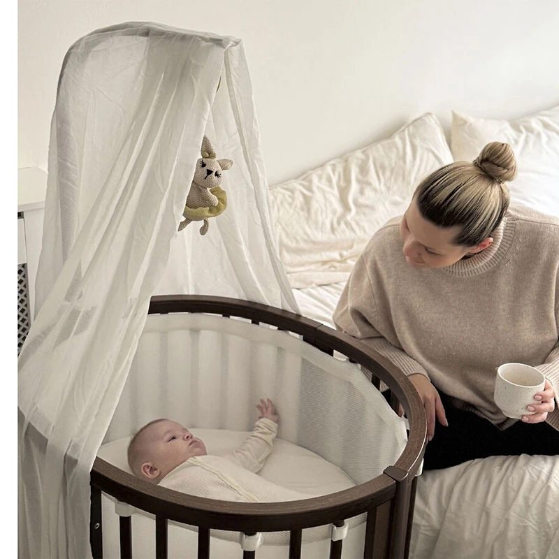 Stokke® Sleepi™ Mini​ Crib Bundle with Mattress​ V3 - Warm Brown