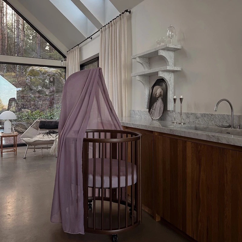 Stokke® Sleepi™ Mini​ Crib Bundle with Mattress​ V3 - Warm Brown