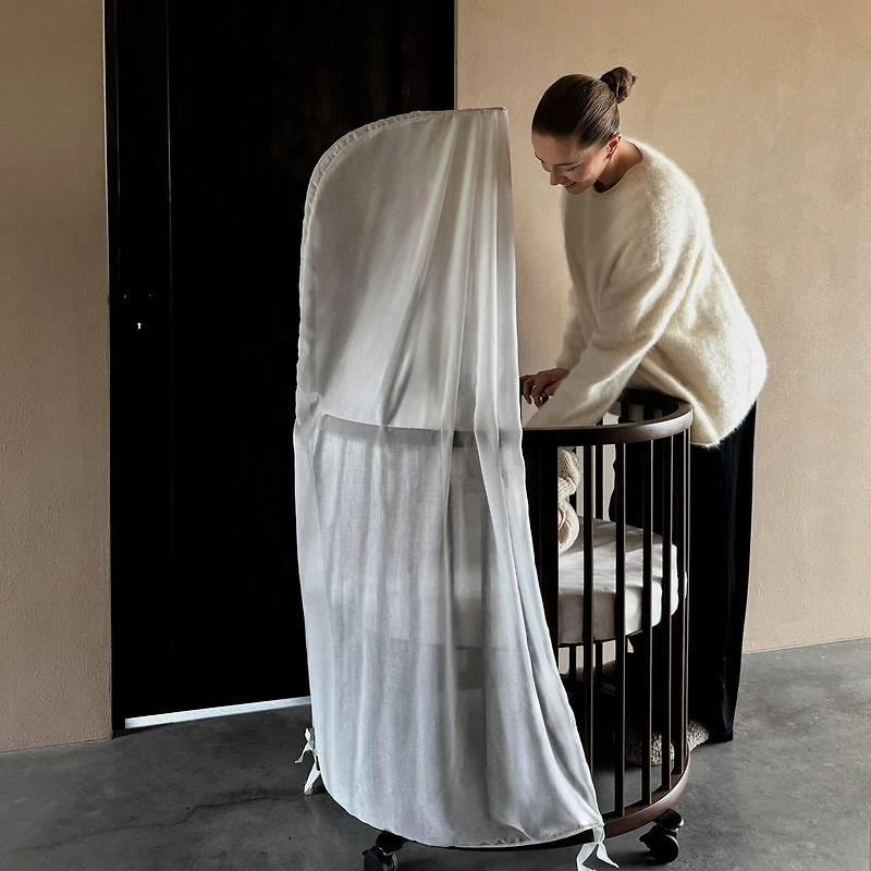 Stokke® Sleepi™ Mini​ Crib Bundle with Mattress​ V3 - Warm Brown
