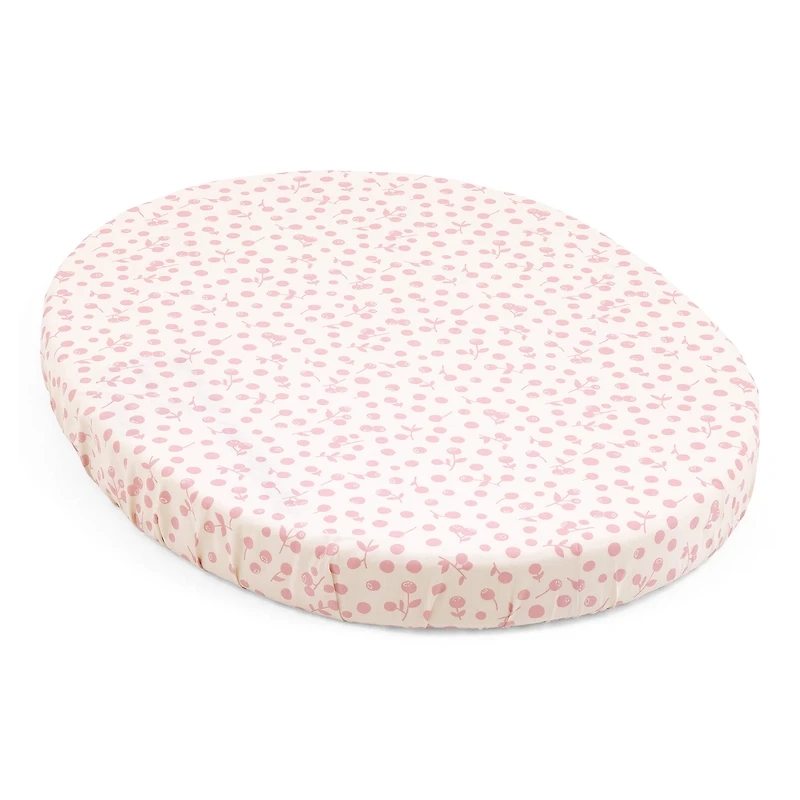 Sleepi Mini Fitted Sheet - Wild Rose Berries