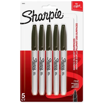 Sharpie Permanent Markers (5)