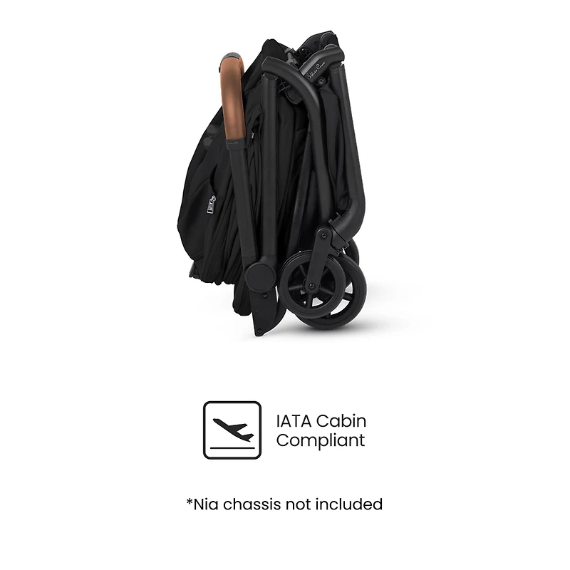 Landau Pour Poussette Nia - Noir Onyx