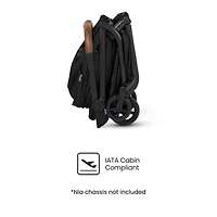 Landau Pour Poussette Nia - Noir Onyx