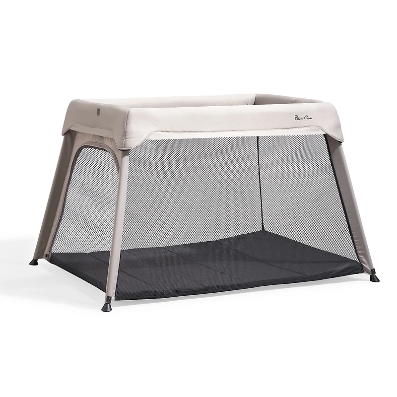 Slumber Travel Crib - Stone