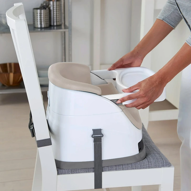Siège d'Appoint 2-en-1 - Taupe Cachemire
