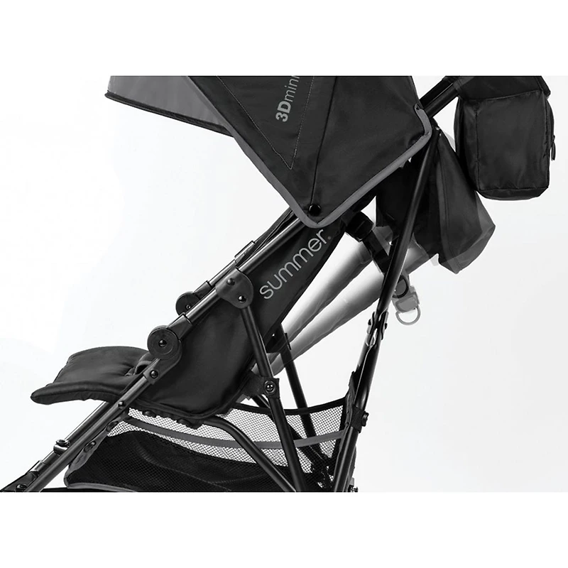 Poussette 3DMini - Gris / Noir