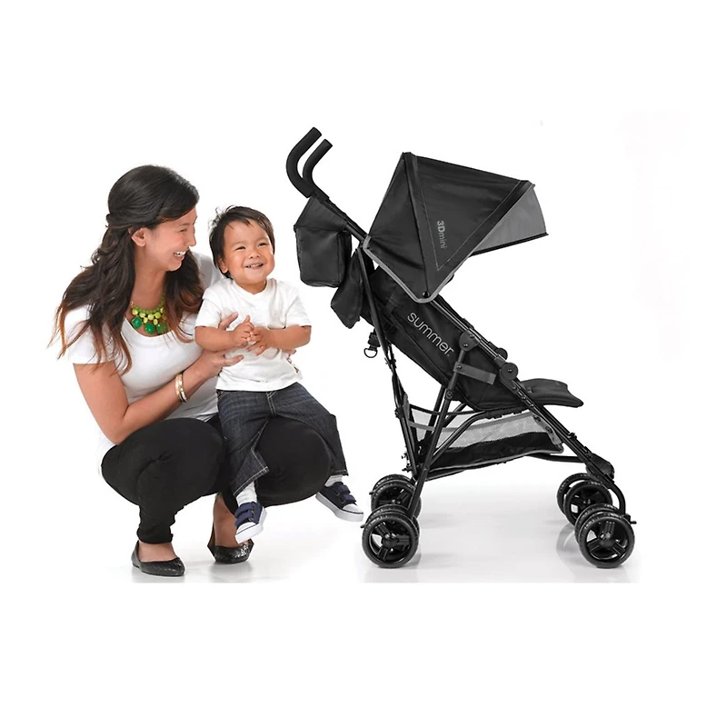 Poussette 3DMini - Gris / Noir