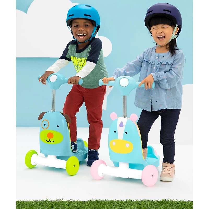Zoo 3-in-1 Scooter - Unicorn