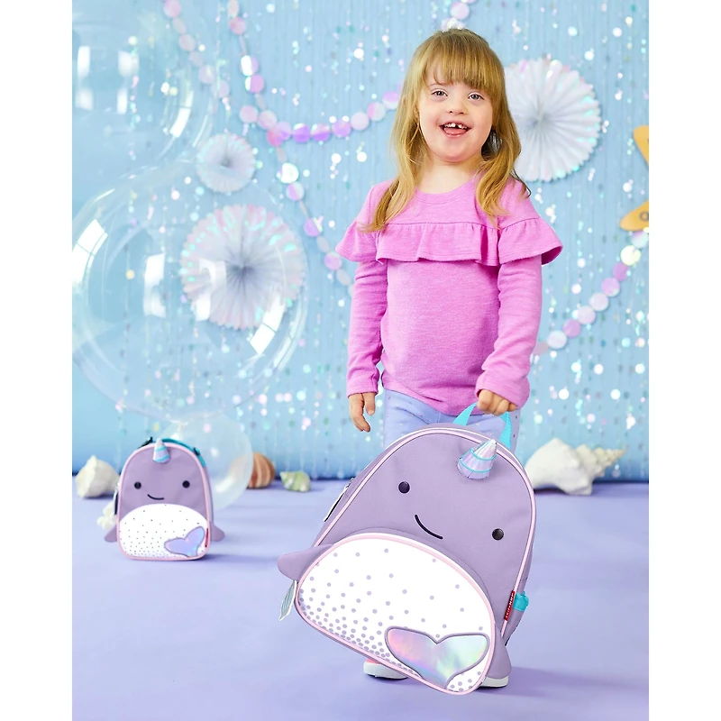 Zoo Little Kid Backpack - Narwhal