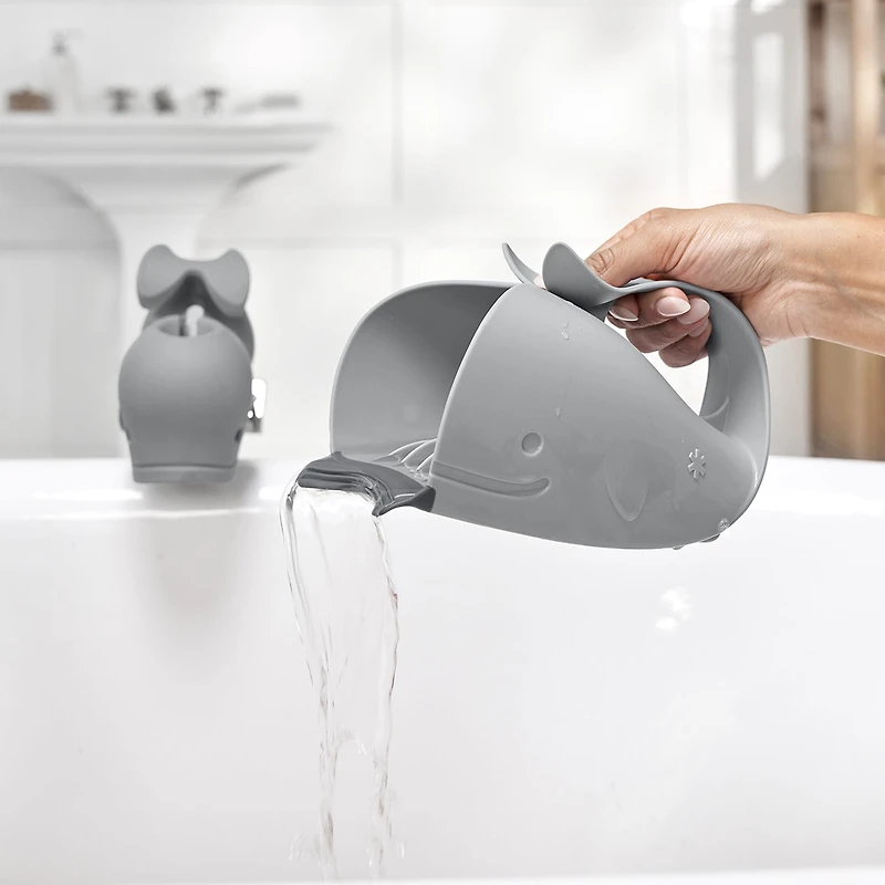Moby Waterfall Bath Rinser - Gray