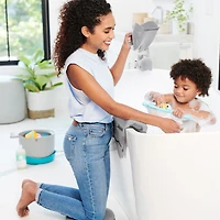 Moby Waterfall Bath Rinser - Gray