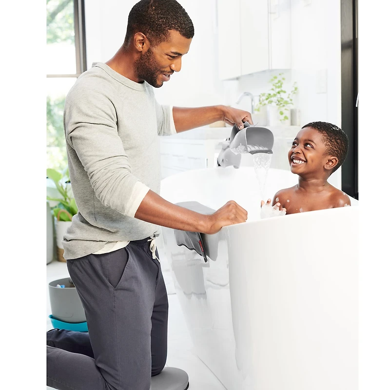 Ensemble de Bain Baleine Gris Paquet de 4