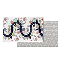 Doubleplay Reversible Playmat - Vibrant Village