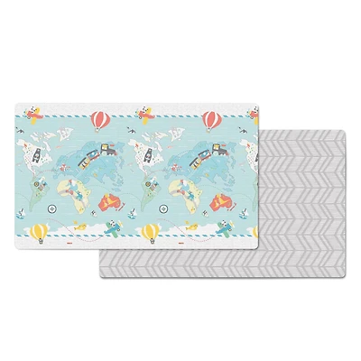 Doubleplay Reversible Playmat - Little Travelers