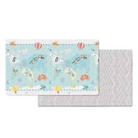 Doubleplay Reversible Playmat - Little Travelers