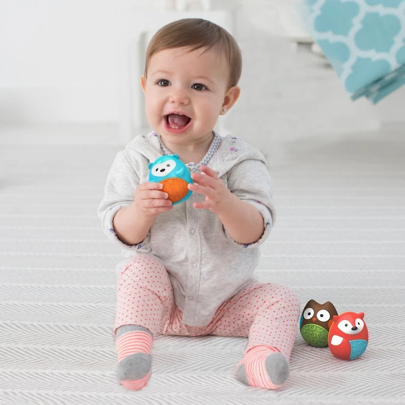 Hochets Oeufs Avec Sons - Animaux Multi
