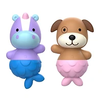 Unicorn And Dog Toys Bath