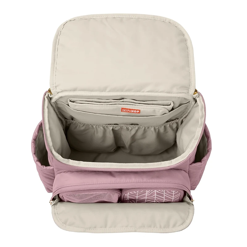 Forma Backpack Diaper Bag -Purple