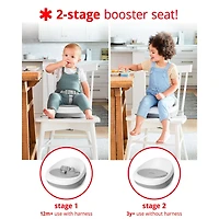 Siège de Table Rehausseur Sleek - Gris / Blanc