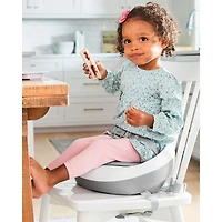 Siège de Table Rehausseur Sleek - Gris / Blanc