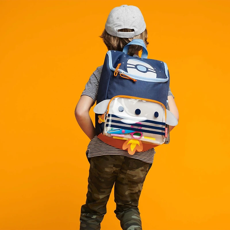 Zoo Big Kid Backpack - Rocketship
