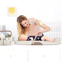 Nursery Style Wipe-Clean Changing Pad - Oat