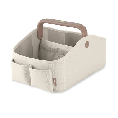 Nursery Style Light-Up Diaper Caddy - Oat
