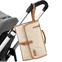 Pronto Signature Changing Station - Beige Swirl Dot
