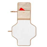 Pronto Signature Changing Station - Beige Swirl Dot