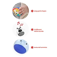 Baby Jungle Beats Baby Egg Shaker Set of 3