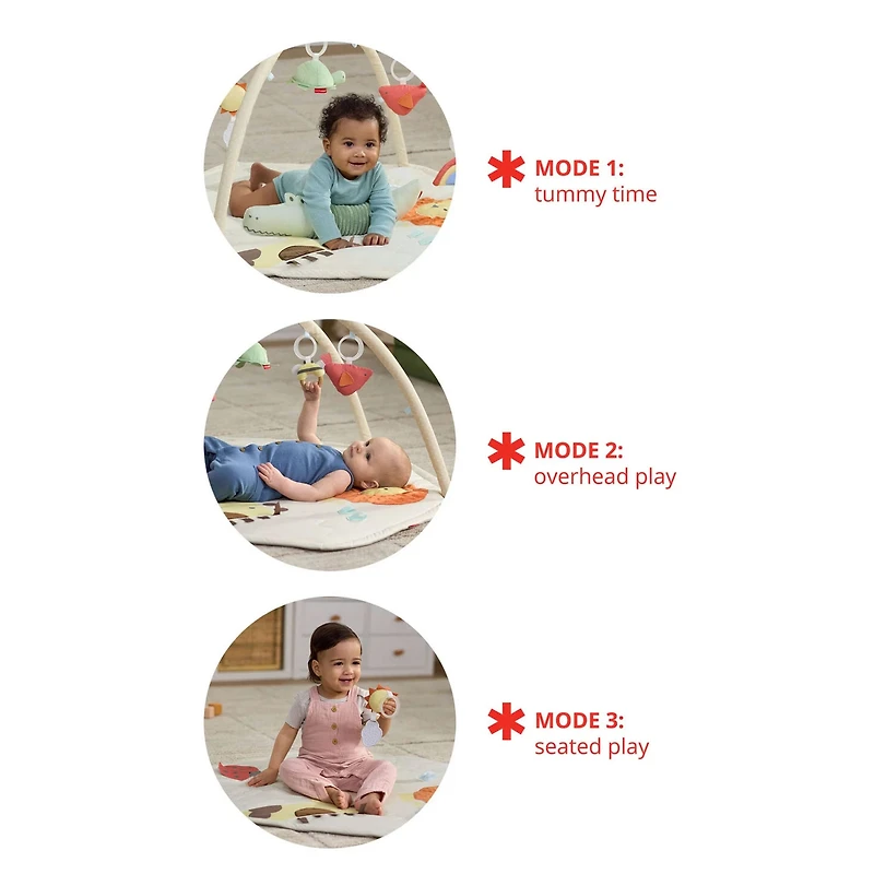 Geometric Wonders Baby Play Gym