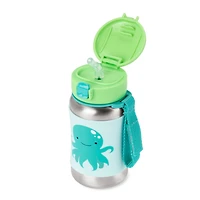 ZOO Stainless Steel Straw Bottle - Octopus