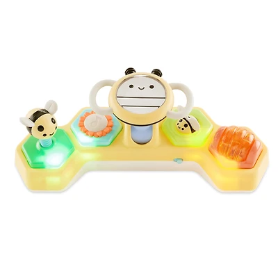 Farmstand See & Bee Steering Wheel & Tummy Time Baby Toy