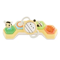 Farmstand See & Bee Steering Wheel & Tummy Time Baby Toy