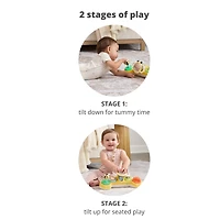 Farmstand See & Bee Steering Wheel & Tummy Time Baby Toy