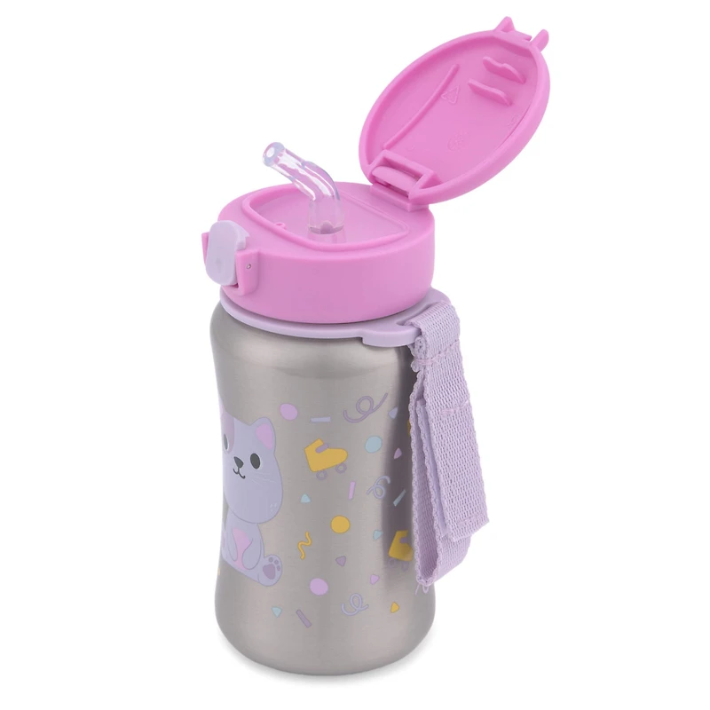 Besties Straw Bottle - Cat