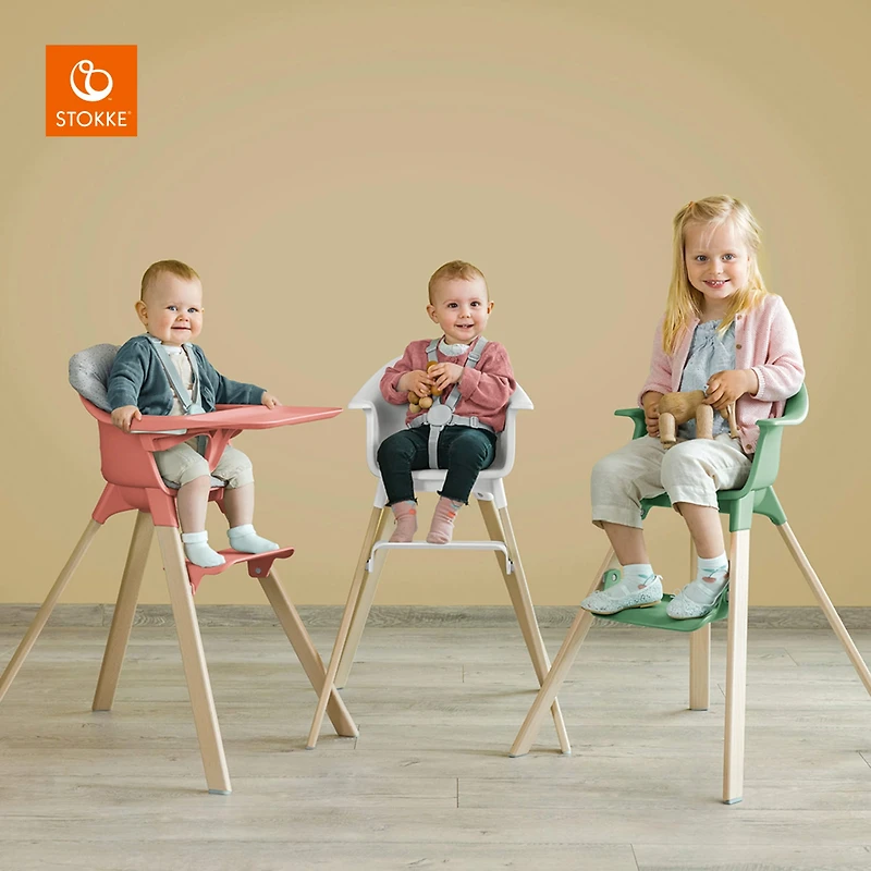 Clikk High Chair - Cloud Grey