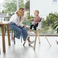 Chaise Haute Clikk - Blanc