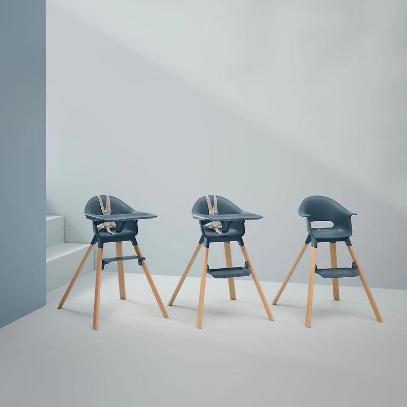 Clikk High Chair - Fjord Blue