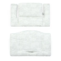 Chaise Haute Tripp TrappV2 + Coussin Mosaïque Vert avec Cabaret blanc - Vert Glacier