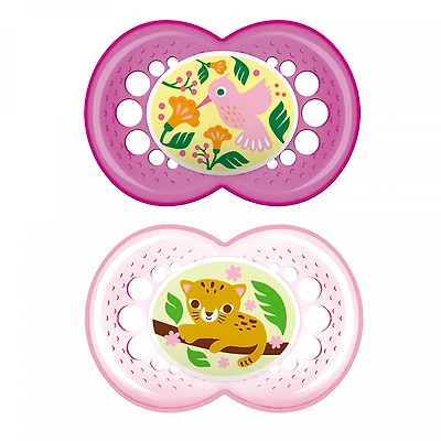 6months+ Orthodontic Pacifier Set of 2
