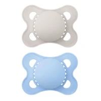 0-6months Orthodontic Pacifier Matte Set of 2